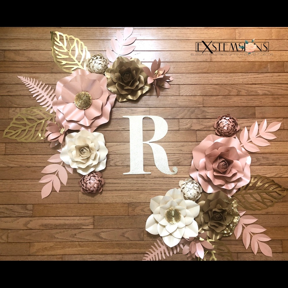 Paper Flower Set - Picture 9 of 12